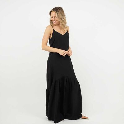 Vestido Maxi Sin Mangas Mujer Icono