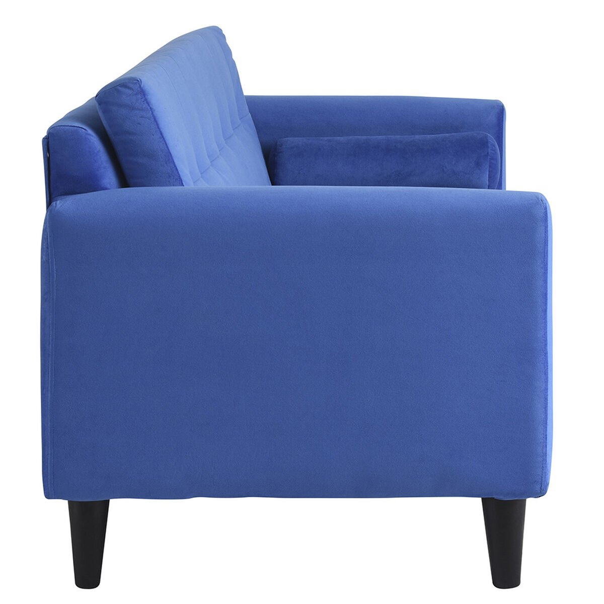 Sofá Bodevir Retro 3 Cuerpos Azul Rey