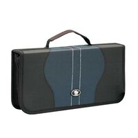 Porta CD Vinílico Vgo 48 Cds Azul