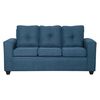Juego de Living Black Factory Ranger Sofá 3 Cuerpos + Dos Sillones 1 Cuerpo Esmeralda