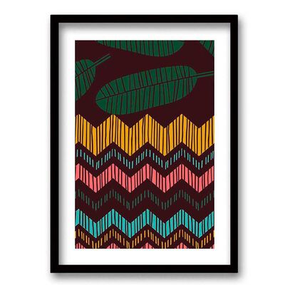 Cuadro Decorativo Retela Tropical Summer 70 x 50 cm