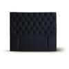 Respaldo Latam Home 2 Plazas Florencia Tela Velvet Negro