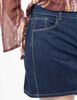 Falda Mini Denim Mujer Extralindas