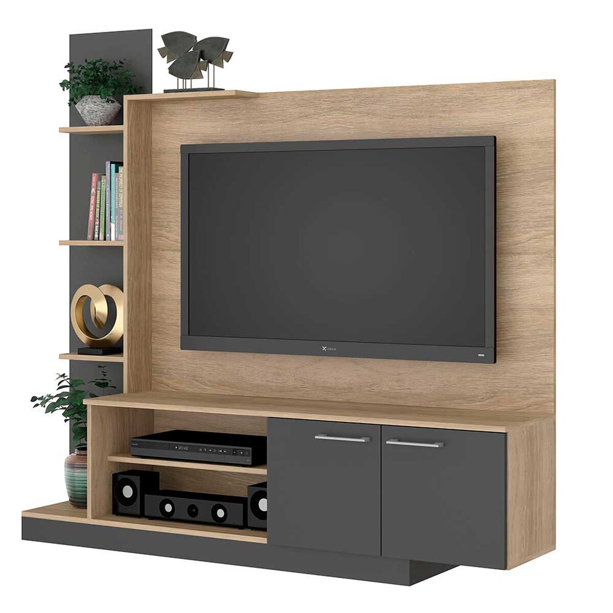 Home TV Vekkahome Reina 55 pulgadas Grafito