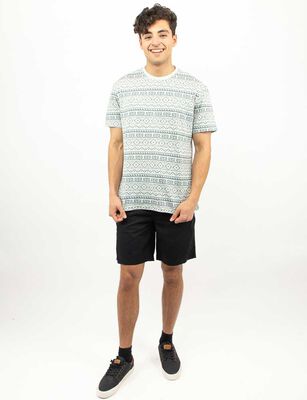 Imagen 2 del producto Polera Estampada Manga Corta Hombre Cutback Verde