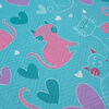 Quilt Doral Hotpress Infantil 1,5 Plazas Gatos