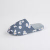 Pantufla Floreada Mujer Portman Club