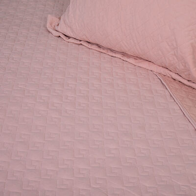 Imagen 2 del producto Quilt Doral 1,5 Plazas Rosa Pastel Velvety