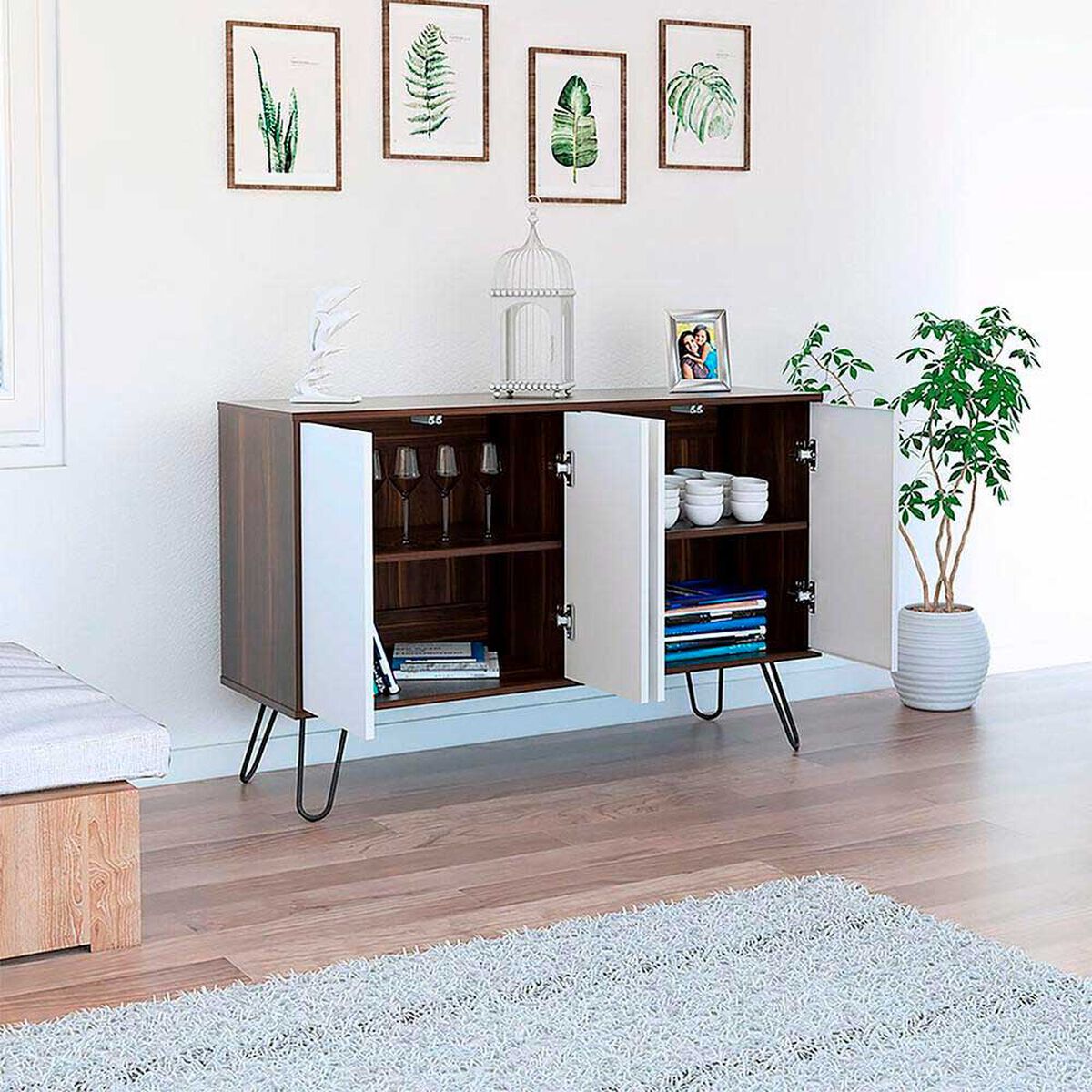 Buffet TuHome Vassel 4 Puertas