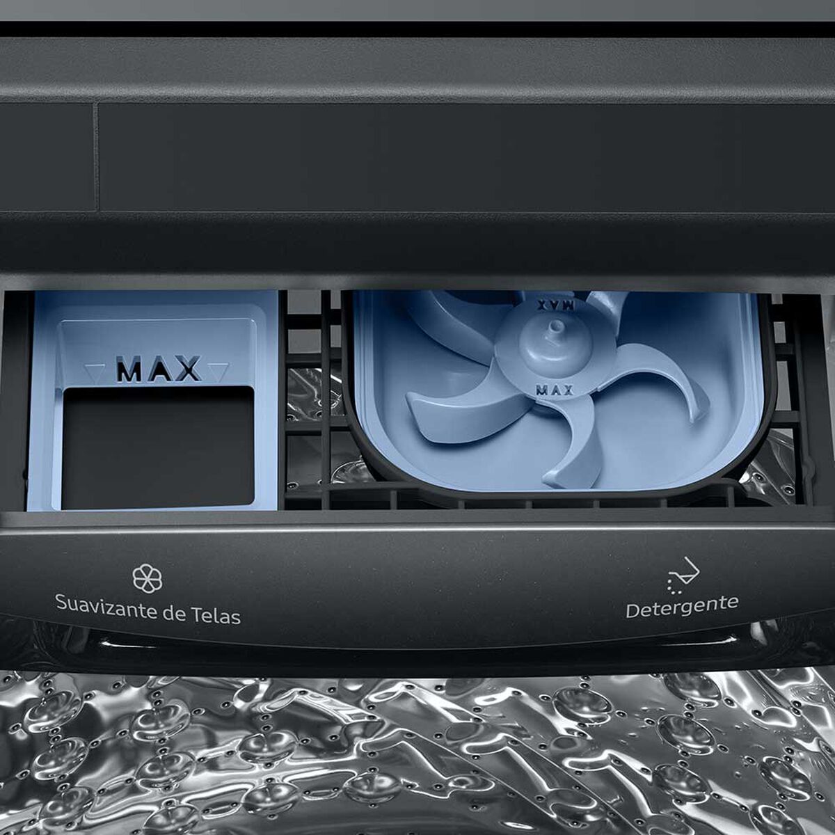 Lavadora Automática Samsung WA24A8370GV/ZS 24 kg. Bubble Storm
