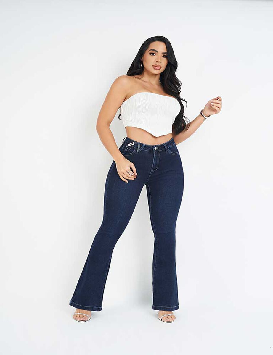 Jeans Flare Mujer Most Wanted