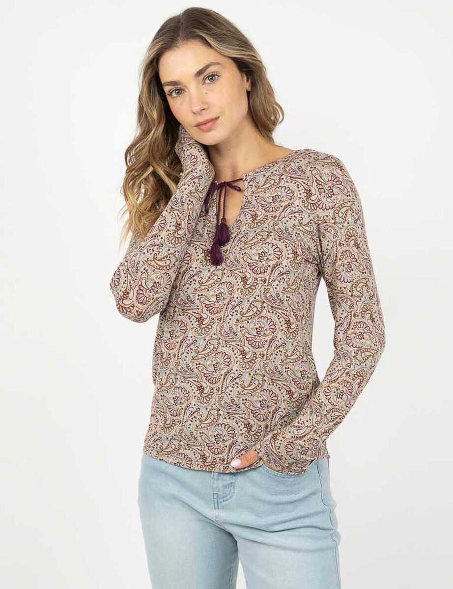 Polera Manga Larga Mujer Alma
