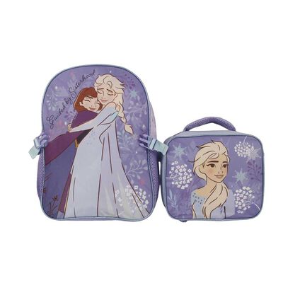 Mochila con Lonchera Frozen