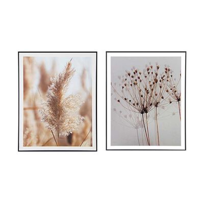 Imagen 1 del producto Set 2 Cuadros para Fotos Plástico Vgo 50 x 40 cm Negro