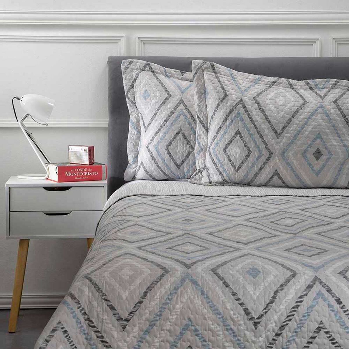 Cubrecama Estampado Casanova 1,5 Plazas Oliver