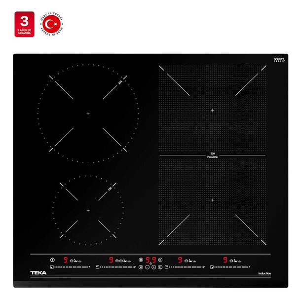 Encimera Eléctrica Teka IZF-64440 BK  4 Quemadores