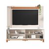 Panel TV 65" + Rack TV 80" Decocasa Mondrian Off White
