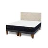 Cama Europea CIC Base Dividida 2 Plazas Premium + Respaldo Villarrica Alpino