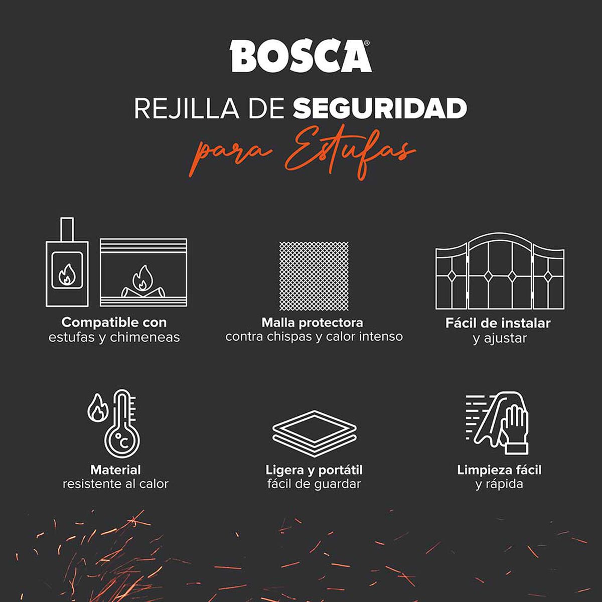 Pantalla Proteccion Rejilla Metalica &nbsp;L137x W x H81