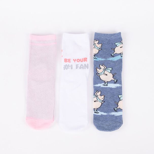 Pack 3 Calcetines Mujer Icono
