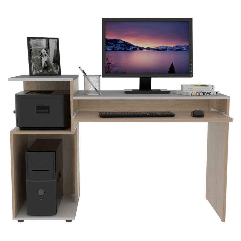 Escritorio TuHome Atlanter Rovere Blanco
