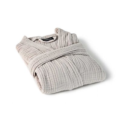 Imagen 2 del producto Bata de Baño Elements & Co Gauze Greige S-M