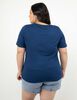 Polera Con Estampado Manga Corta Mujer Extralindas