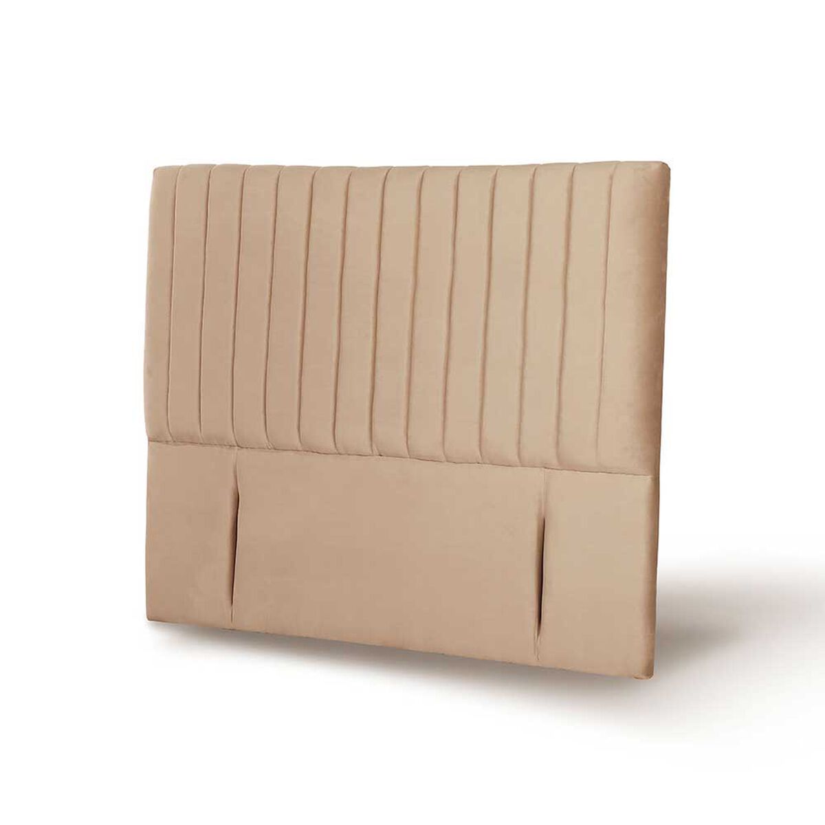 Respaldo Latam Home King Sorrento Tela Velvet Beige