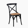 Juego de Comedor Spazzio Vittoria Negro 6 Sillas
