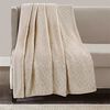 Manta Casa Linda Franela Golden Beige 130 x 160 cm