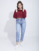 Jeans Slim Mom  Mujer Icono