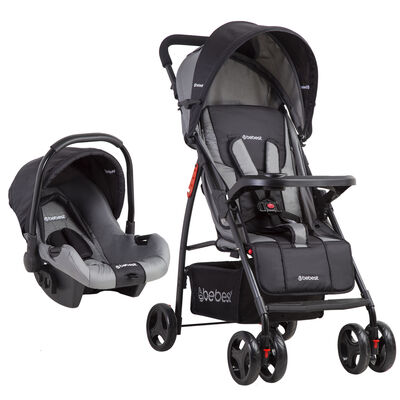 Imagen 1 del producto Coche Travel System Bebe Summer Gris Bebesit