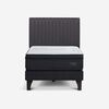 Cama Europea Rosen 1.5 Plazas Tempo + Respaldo Lucio