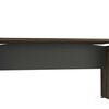 Escritorio Recto TuHome Home Office Negro Soft Coñac