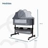 Cuna Cozy Gris Bebesit