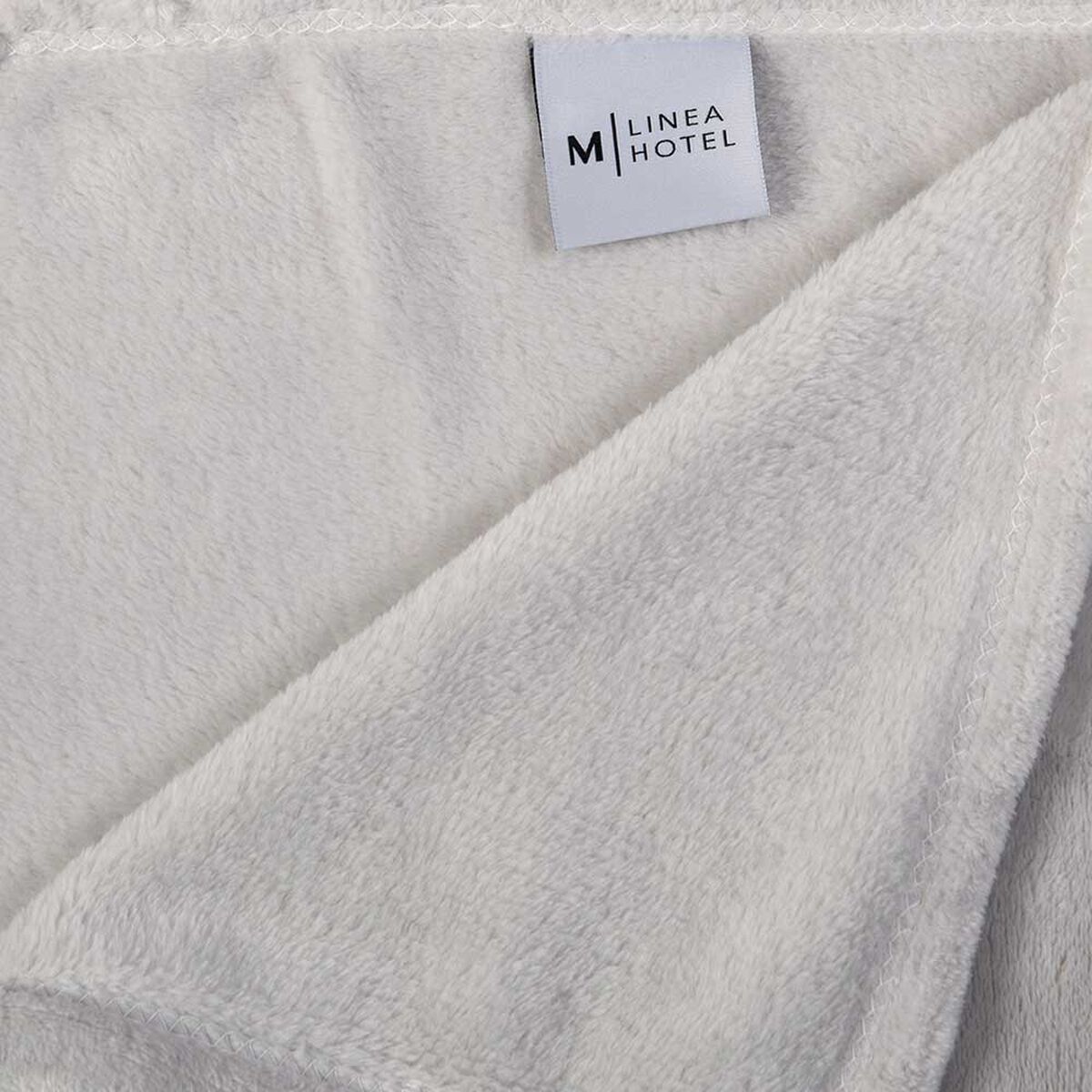 Frazada de Poli&eacute;ster Linea Hotel King Liso Gris