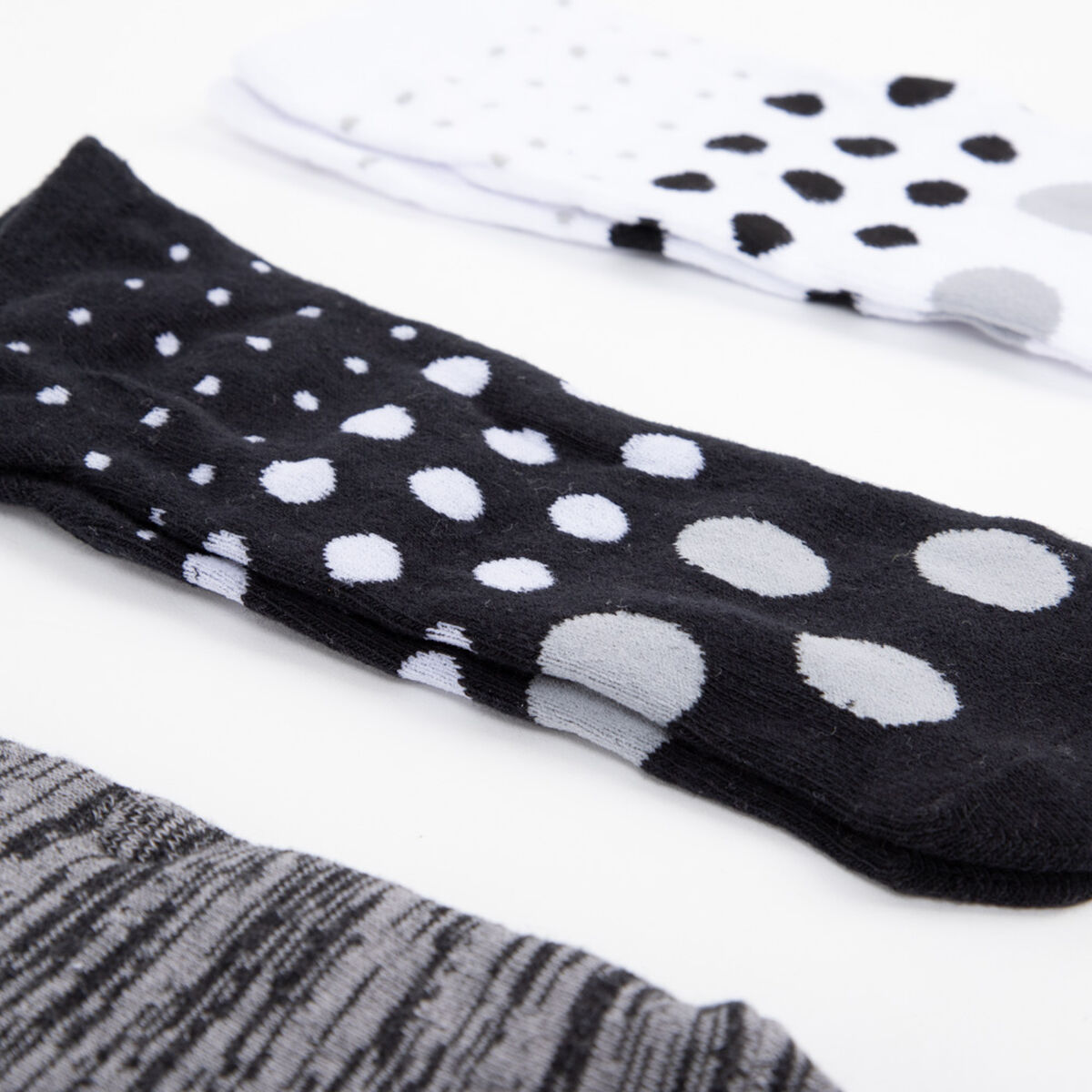 Pack 3 Calcetines Corto Mujer Icono
