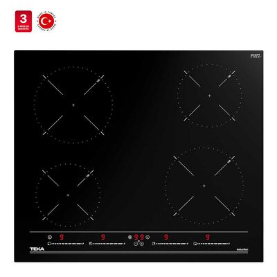 Imagen 1 del producto Encimera Eléctrica Teka IBC 64010 BK 4 Quemadores