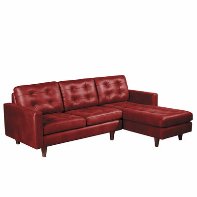 Imagen 2 del producto Sofá Cuero Latam Home Nápoles Chaise Longue 2 Cuerpos Derecho