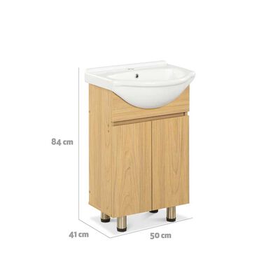 Imagen 2 del producto Vanitorio CIC Cannes 2 Puertas Olmo