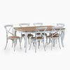 Juego de Comedor Spazzio Vittoria Blanco 6 Sillas