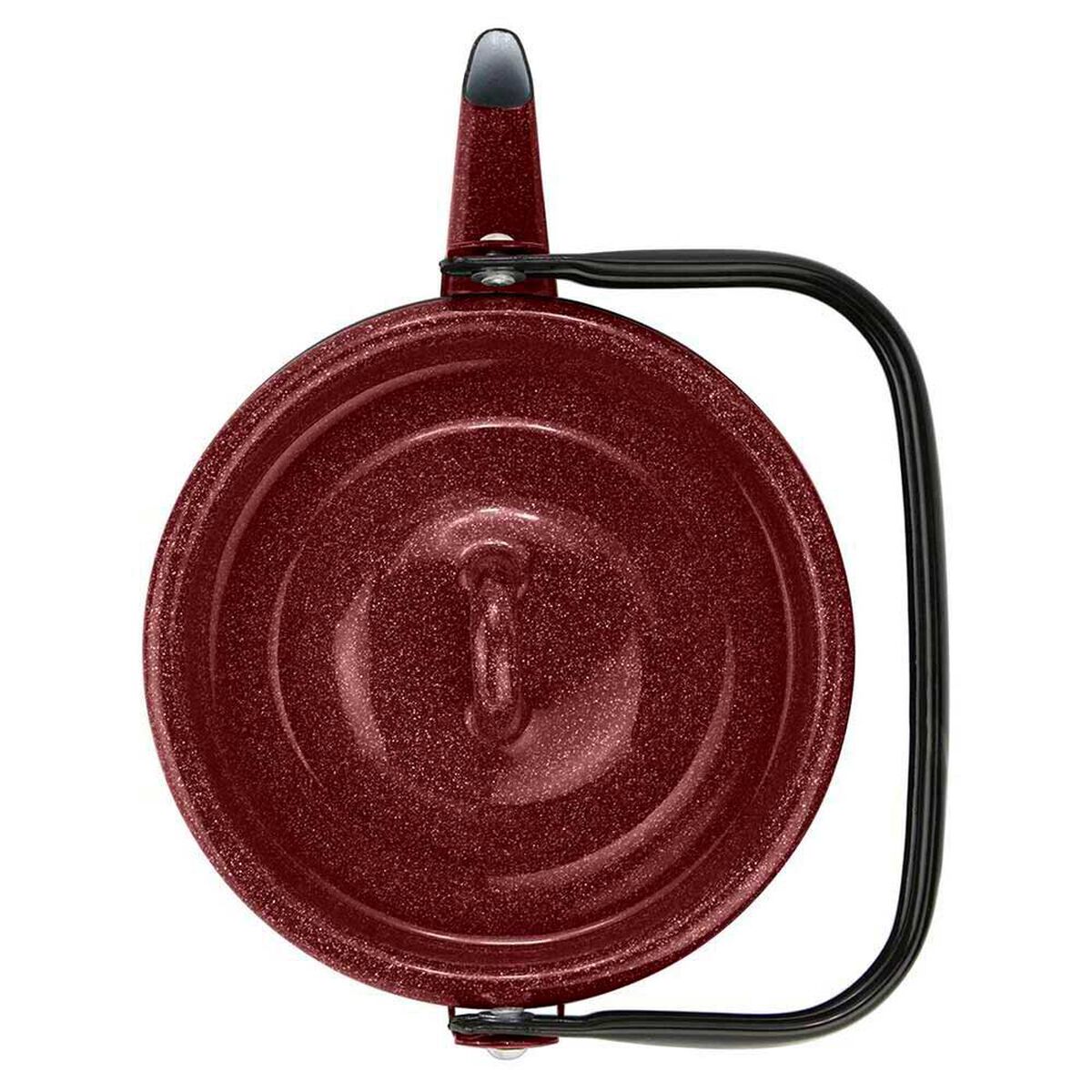 Tetera de Acero Vitrificado Fantuzzi Fundo Rojo 2 lt