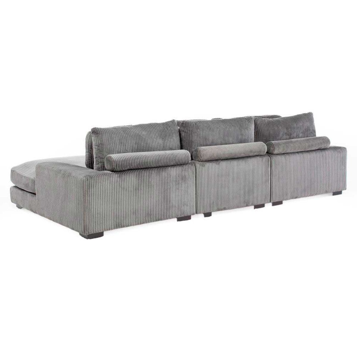 Sofá Seccional Daniels KM991RGR 4 Cuerpos Café