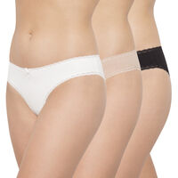 Pack 3 Calzones Bikini Mujer Palmers Multicolor