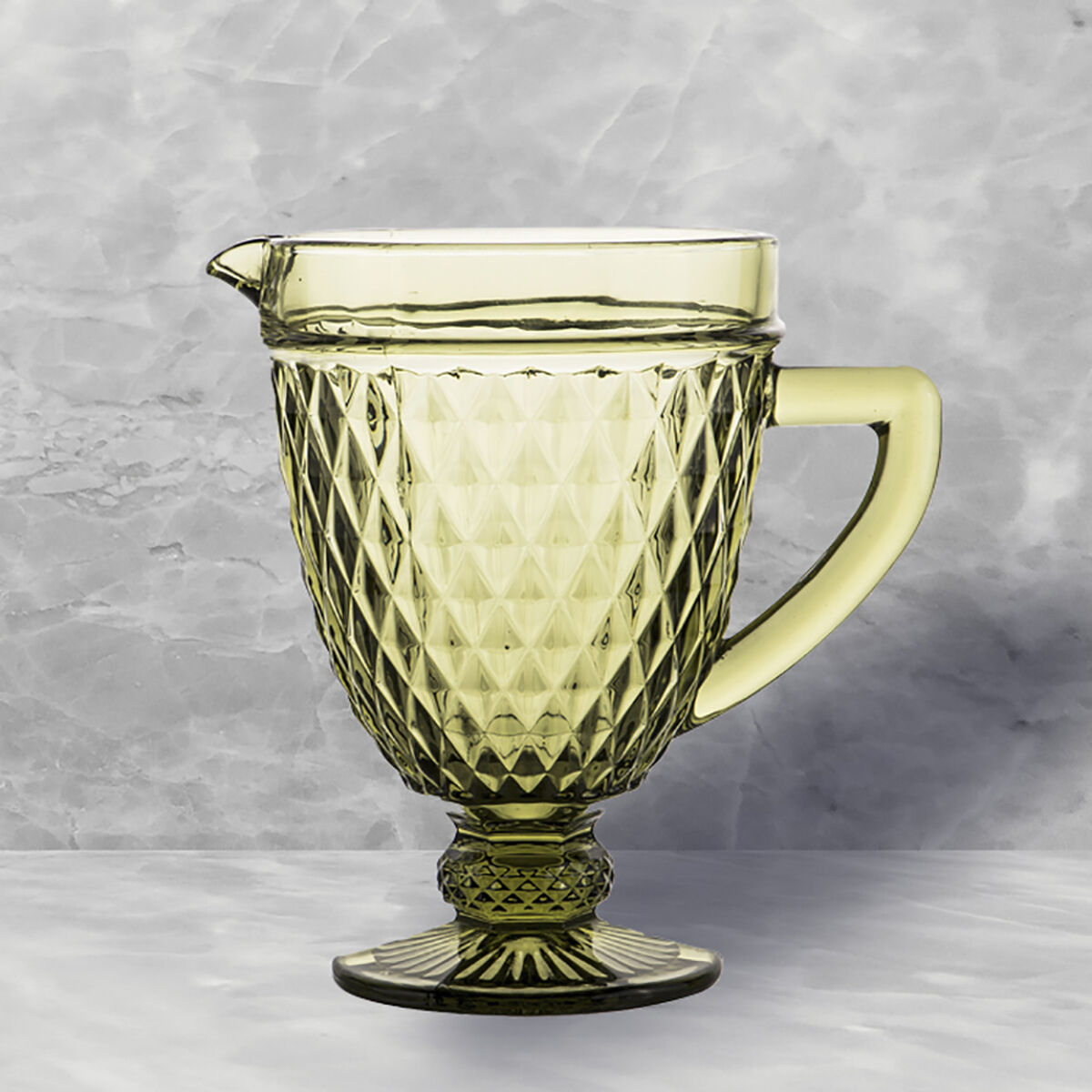 Jarro de Vidrio Cuisine Murano Verde 1 lt.