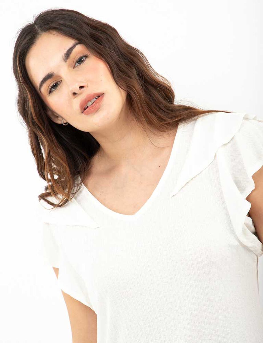 Polera Manga Corta Mujer Zibel