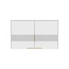 Mueble de Cocina Superior TuHome Soler 4 Puertas Blanco