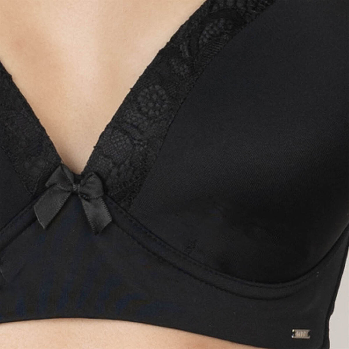Sosten Copa C  Ultra Soft Microfibra Encaje Botanical Intime