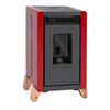 Estufa a Pellet Amesti Bambu 6000 Rojo