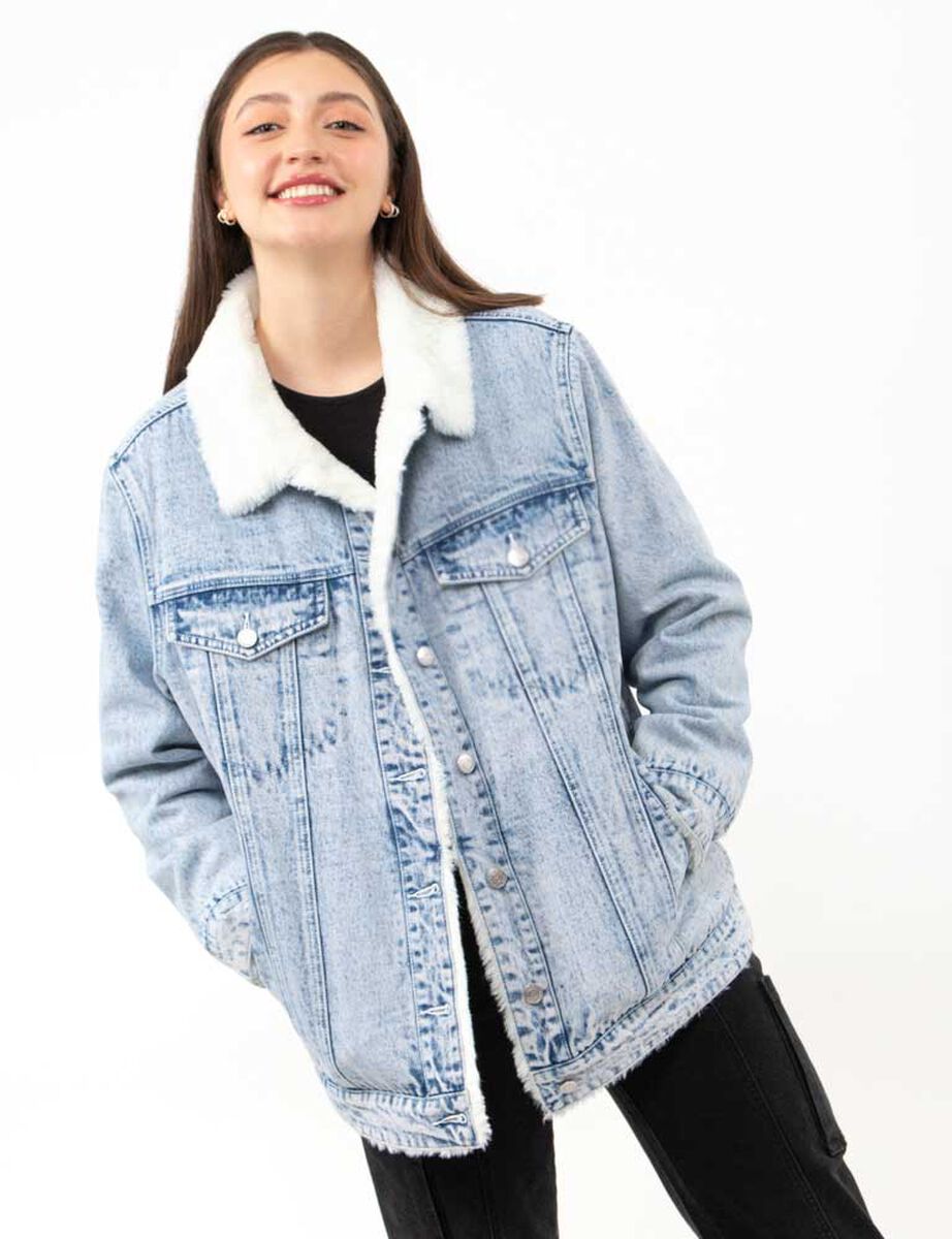 Chaqueta Oversized Mujer Icono